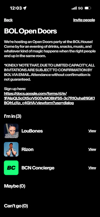 UBN App screenshot
